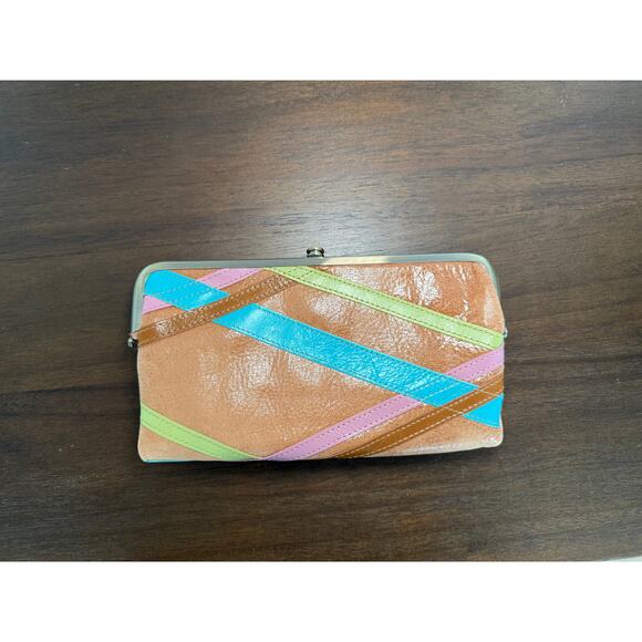 New without tags - HOBO Lauren Clutch Wallet - Multi Media - Picture 1 of 12
